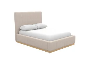 Brentwood Gas Lift Bed Boucle Pumice Single by James Lane, a Beds & Bed Frames for sale on Style Sourcebook