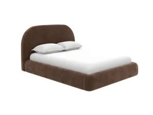 Capri Gas Lift Bed Muse Chocolate Queen by James Lane, a Beds & Bed Frames for sale on Style Sourcebook