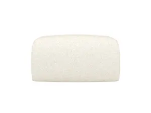 Malmo Boucle Ivory Ottoman by James Lane, a Ottomans for sale on Style Sourcebook