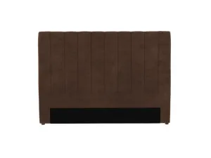 Valor Bedhead Muse Chocolate Double by James Lane, a Bed Heads for sale on Style Sourcebook