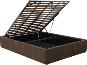 Leo Gas Lift Bed Base Muse Chocolate Double by James Lane, a Beds & Bed Frames for sale on Style Sourcebook