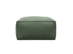 Riley Apt Tribute Dark Jade Ottoman by James Lane, a Ottomans for sale on Style Sourcebook