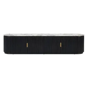 Ares Violetta Marble Black TV Unit by James Lane, a Entertainment Units & TV Stands for sale on Style Sourcebook