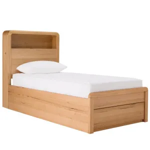 Chloe Gas Lift Bookend & Drawer Bedwith USB & LED Single Messmate by James Lane, a Beds & Bed Frames for sale on Style Sourcebook
