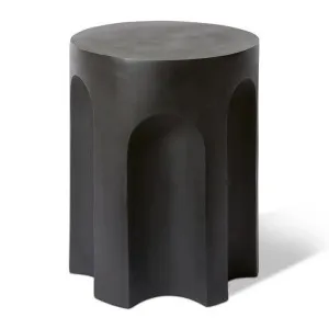 Mehkai Black Stool by James Lane, a Stools for sale on Style Sourcebook