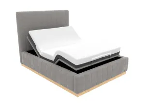 Brentwood Bed Toorak Pebble Adjustable Base Queen by James Lane, a Beds & Bed Frames for sale on Style Sourcebook