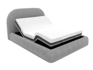 Capri Bed California Slate Adjustable Base Queen by James Lane, a Beds & Bed Frames for sale on Style Sourcebook