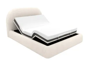 Capri Bed Noa Fog Adjustable Base Queen by James Lane, a Beds & Bed Frames for sale on Style Sourcebook