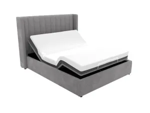 Isabella Bed View Steel Adjustable Base Queen by James Lane, a Beds & Bed Frames for sale on Style Sourcebook