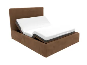 Willow Adjustable Bed Blaze Mocha by James Lane, a Beds & Bed Frames for sale on Style Sourcebook