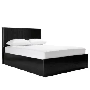 Lanoz Gas Lift Bed Black Queen by James Lane, a Beds & Bed Frames for sale on Style Sourcebook