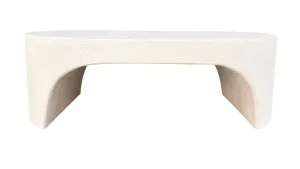 Albus Coffee Table Milky White by James Lane, a Coffee Table for sale on Style Sourcebook