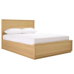 Morgan Gas Lift Bed Oak Queen by James Lane, a Beds & Bed Frames for sale on Style Sourcebook