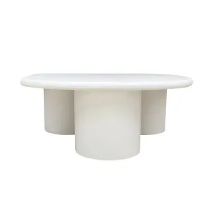 Delphi Coffee Table Pure White by James Lane, a Coffee Table for sale on Style Sourcebook