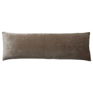Betty Long Lumber Cushion Brown 120 cm x 40 cm by James Lane, a Cushions, Decorative Pillows for sale on Style Sourcebook