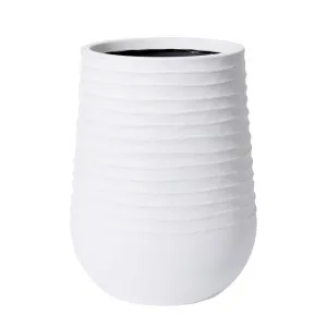 Knox Tall Stonelite Planter White - 51cm by James Lane, a Plant Holders for sale on Style Sourcebook