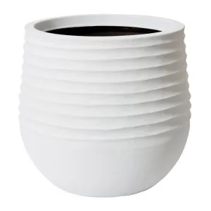 Knox Stonelite Planter White - 49cm by James Lane, a Plant Holders for sale on Style Sourcebook