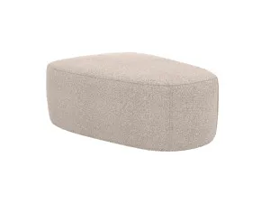 Mira Boucle Pumice Ottoman - Large by James Lane, a Ottomans for sale on Style Sourcebook