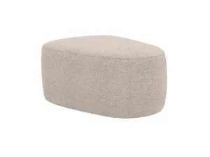 Mira Boucle Pumice Ottoman by James Lane, a Ottomans for sale on Style Sourcebook