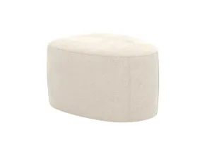 Mira Muse Flax Ottoman - Small by James Lane, a Ottomans for sale on Style Sourcebook