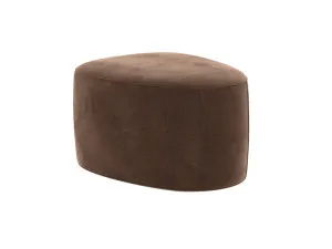 Mira Muse Chocolate Ottoman - Small by James Lane, a Ottomans for sale on Style Sourcebook