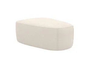 Mira View Cream Ottoman - Large by James Lane, a Ottomans for sale on Style Sourcebook
