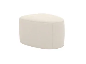Mira View Cream Ottoman - Small by James Lane, a Ottomans for sale on Style Sourcebook