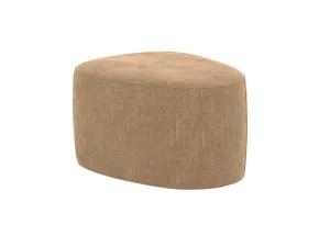 Mira Avon Honey Pebble Ottoman - 65cm by James Lane, a Ottomans for sale on Style Sourcebook
