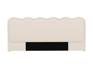 Miley Extra Wide Kent Bisque Bedhead Queen/King by James Lane, a Bed Heads for sale on Style Sourcebook