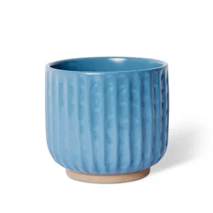 Emery Pot Blue - 15cm by Elme Living, a Plant Holders for sale on Style Sourcebook