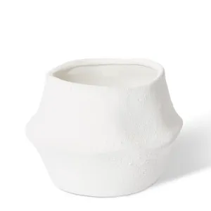 Tamielia Pot White - 12cm by Elme Living, a Plant Holders for sale on Style Sourcebook
