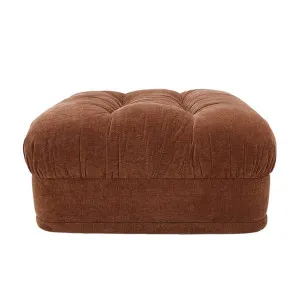 Reva Muse Rust Ottoman  by James Lane, a Ottomans for sale on Style Sourcebook