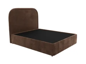Libby Leo Bed Muse Chocolate Queen by James Lane, a Beds & Bed Frames for sale on Style Sourcebook