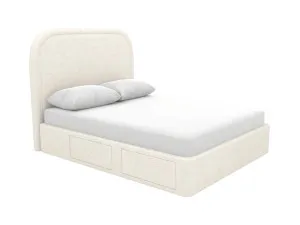 Libby Zenith Storage Drawer Bed Boucle Ivory Double by James Lane, a Beds & Bed Frames for sale on Style Sourcebook