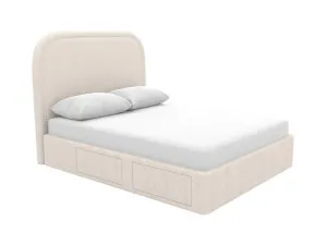 Libby Zenith Storage Drawer Bed Kent Bisque Double by James Lane, a Beds & Bed Frames for sale on Style Sourcebook