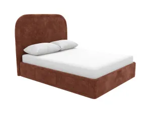 Libby Zenith Storage Drawer Bed Muse Rust Double by James Lane, a Beds & Bed Frames for sale on Style Sourcebook