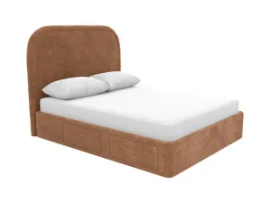 Libby Zenith Storage Drawer Bed Tribute Chestnut Double by James Lane, a Beds & Bed Frames for sale on Style Sourcebook