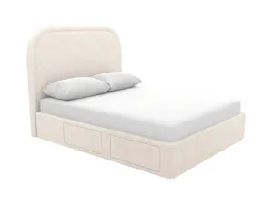 Libby Zenith Storage Drawer Bed Noa Fog Queen by James Lane, a Beds & Bed Frames for sale on Style Sourcebook