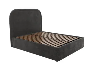 Libby Leo Gas Lift Bed California Charcoal Double by James Lane, a Beds & Bed Frames for sale on Style Sourcebook