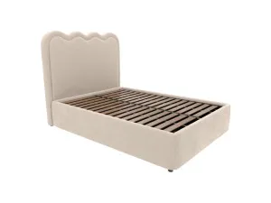 Miley Leo Gas Lift Bed Avon Taupe Double by James Lane, a Beds & Bed Frames for sale on Style Sourcebook