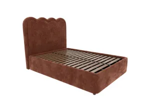 Miley Leo Gas Lift Bed Muse Rust Double by James Lane, a Beds & Bed Frames for sale on Style Sourcebook
