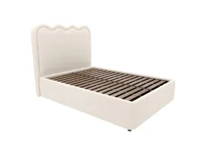 Miley Leo Gas Lift Bed Noa Fog Double by James Lane, a Beds & Bed Frames for sale on Style Sourcebook