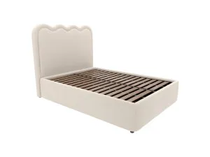 Miley Leo Gas Lift Bed View Cream Double by James Lane, a Beds & Bed Frames for sale on Style Sourcebook
