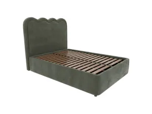 Miley Leo Gas Lift Bed Tribute Dark Jade King by James Lane, a Beds & Bed Frames for sale on Style Sourcebook