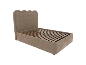 Miley Leo Gas Lift Bed Tribute Walnut King by James Lane, a Beds & Bed Frames for sale on Style Sourcebook