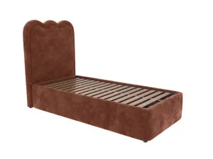 Miley Leo Gas Lift Bed Muse Rust Single by James Lane, a Beds & Bed Frames for sale on Style Sourcebook