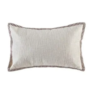 Barlow Natural Cushion 60 cm x 40 cm by Kas Australia, a Cushions, Decorative Pillows for sale on Style Sourcebook