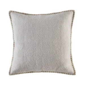 Elio Natural Cushion 50 cm x 50 cm by Kas Australia, a Cushions, Decorative Pillows for sale on Style Sourcebook