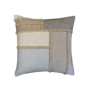 Faro Natural Cushion 50 cm x 50 cm by Kas Australia, a Cushions, Decorative Pillows for sale on Style Sourcebook