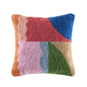 Lizzie Multi Cushion 50 cm x 50 cm by Kas Australia, a Cushions, Decorative Pillows for sale on Style Sourcebook